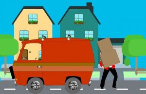 Hire professional movers to help you when moving into a small apartment.
