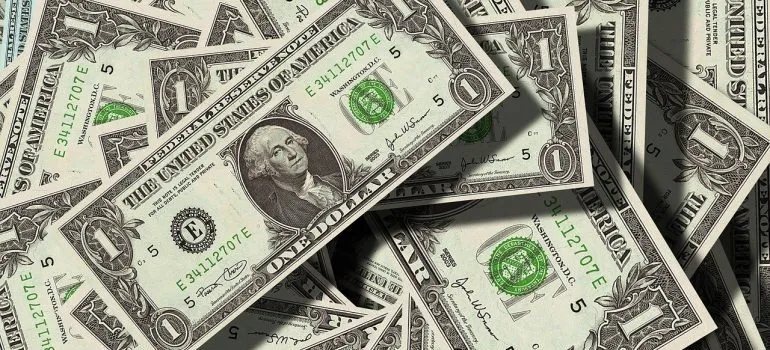 Evaluate local moving companies in Brooklyn - dollar bills