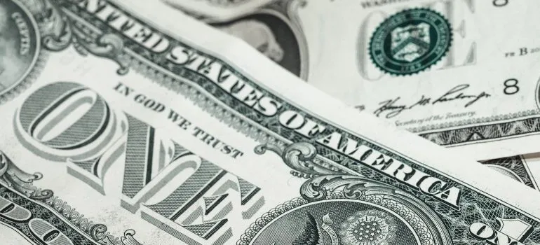 one dollar bill