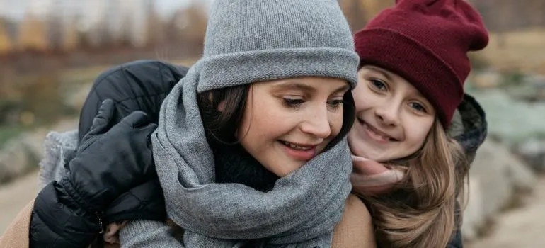 Two girls