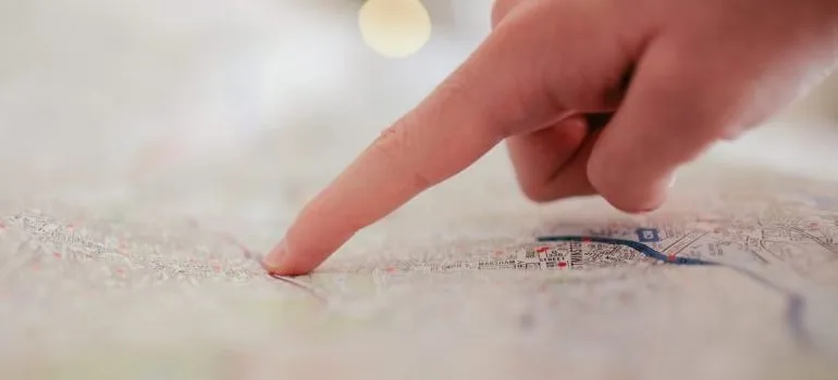pointing-map