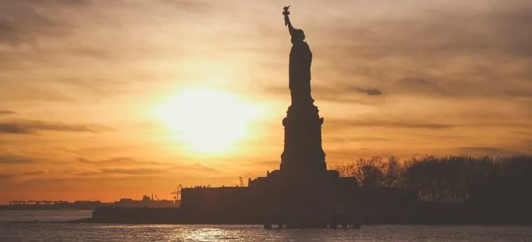 A Statue of Liberty