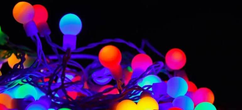 Christmas light that you can expect in Bergen County during the winter