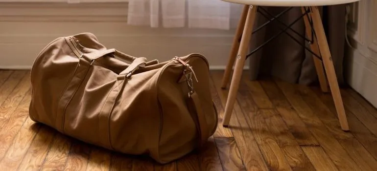 an essentials bag
