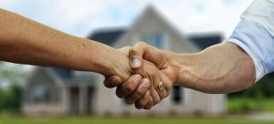a handshake - deal with unpleasant neighbors