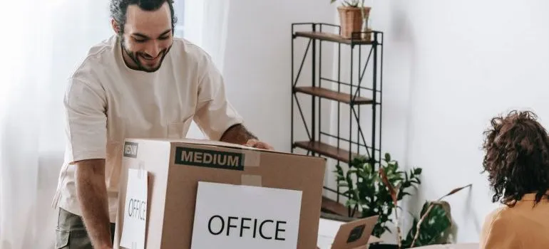 Office downsizing.