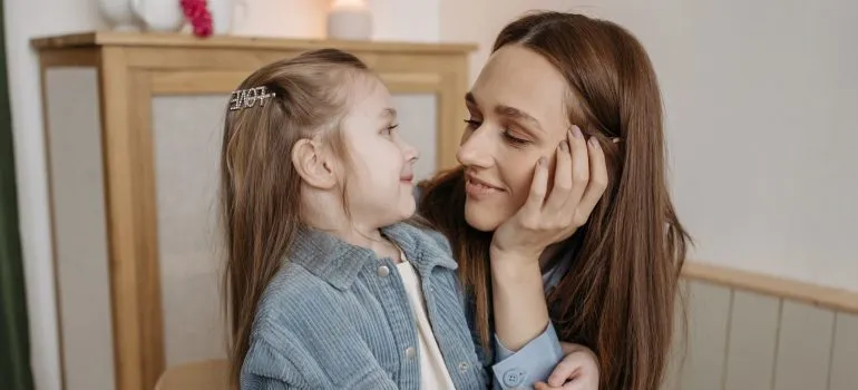 Mother and daughter
